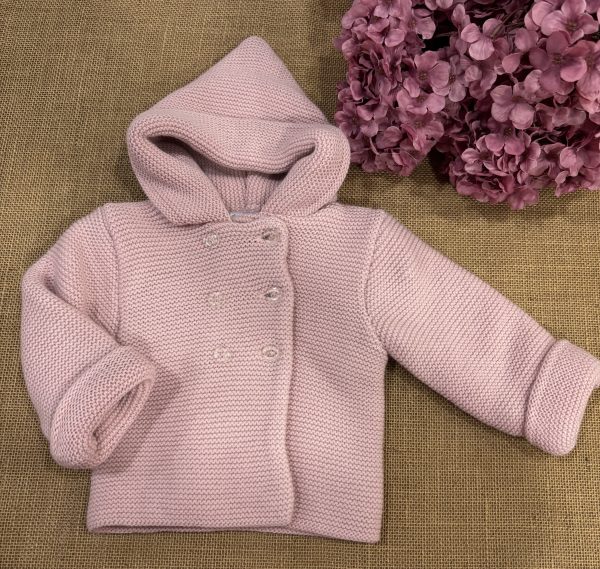 TRENKA DOBLE ROSA EMPOLVADO CON CAPUCHA 026VE-309