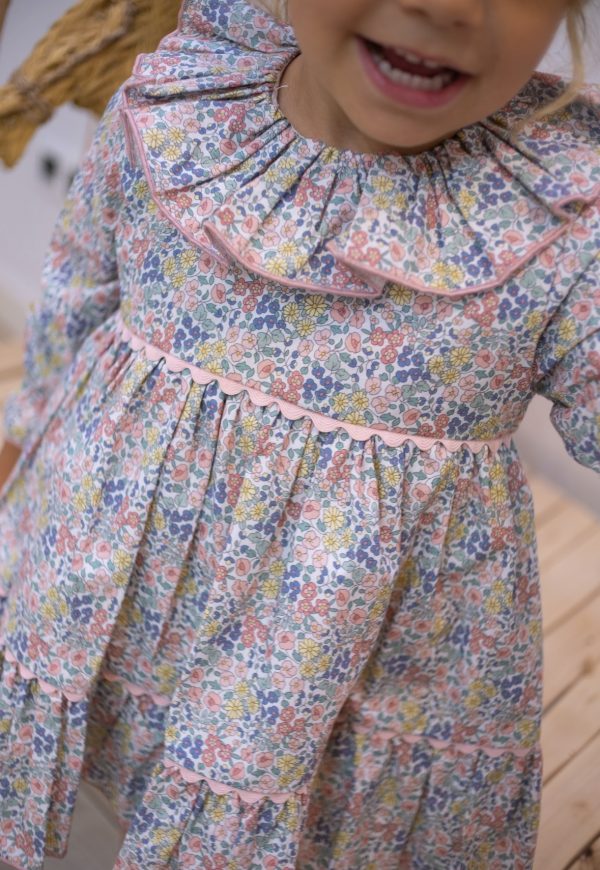 JESUSITO LIBERTY COLORES REMATADO CON ROSA IP329 - Imagen 2