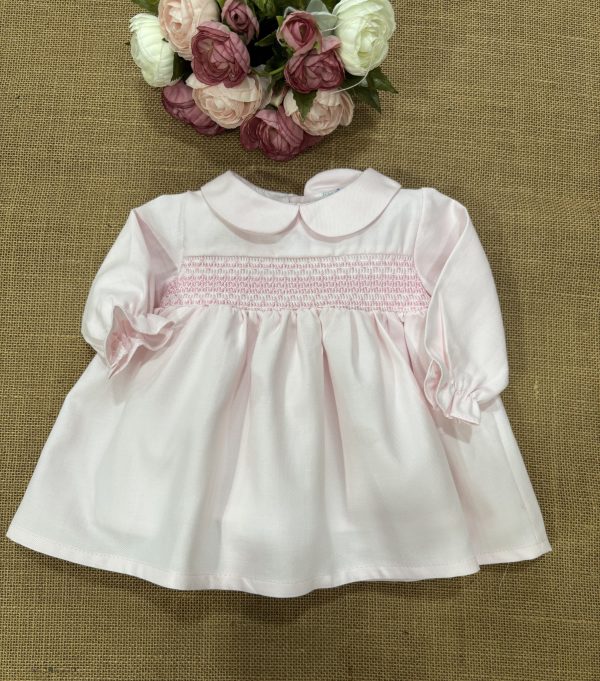 JESUSITO DOS PIEZAS VIELLA ROSA BORDADO 026CB-623