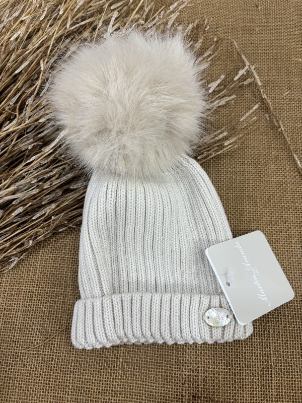 GORRO CANALE LANA COLOR ARENA 033-10320
