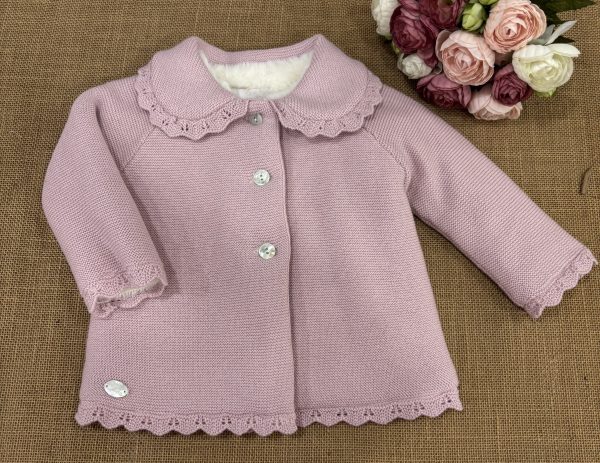 TRENKA LANA ROSA FORRADA INTERIOR PELITO 030-10324
